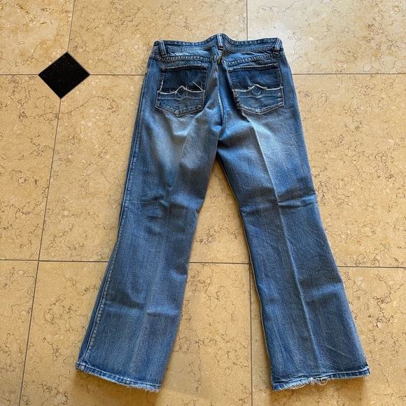 Diesel Men’s Y2K Bootcut Jeans Distressed Details size 36 - Picture 4 of 8